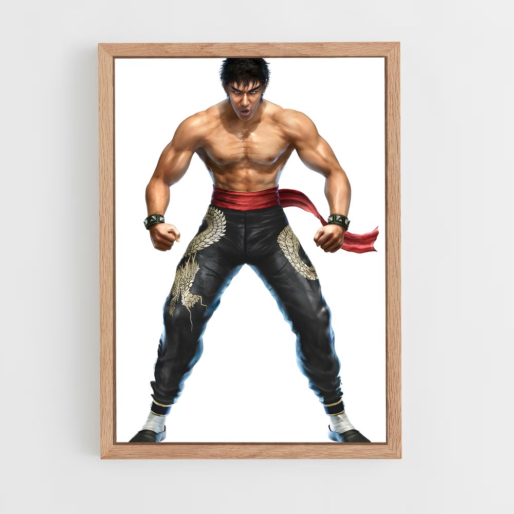 Poster Le Maître des Combats – affiche Tekken (vue 4)